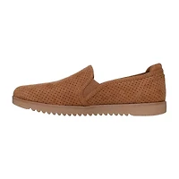 Skechers Bobs Flexpadrille Lo Too Sleek Womens Almond Closed Toe Slip-On Shoe