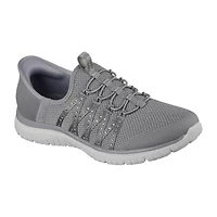 Skechers Womens Virtue Stunner Hands Free Slip-Ins Slip-On Walking Shoes