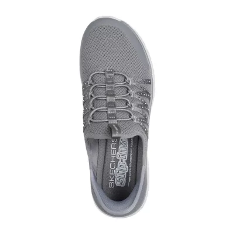 Skechers Hands Free Slip-Ins Virtue Stunner Womens Slip-On Walking Shoes