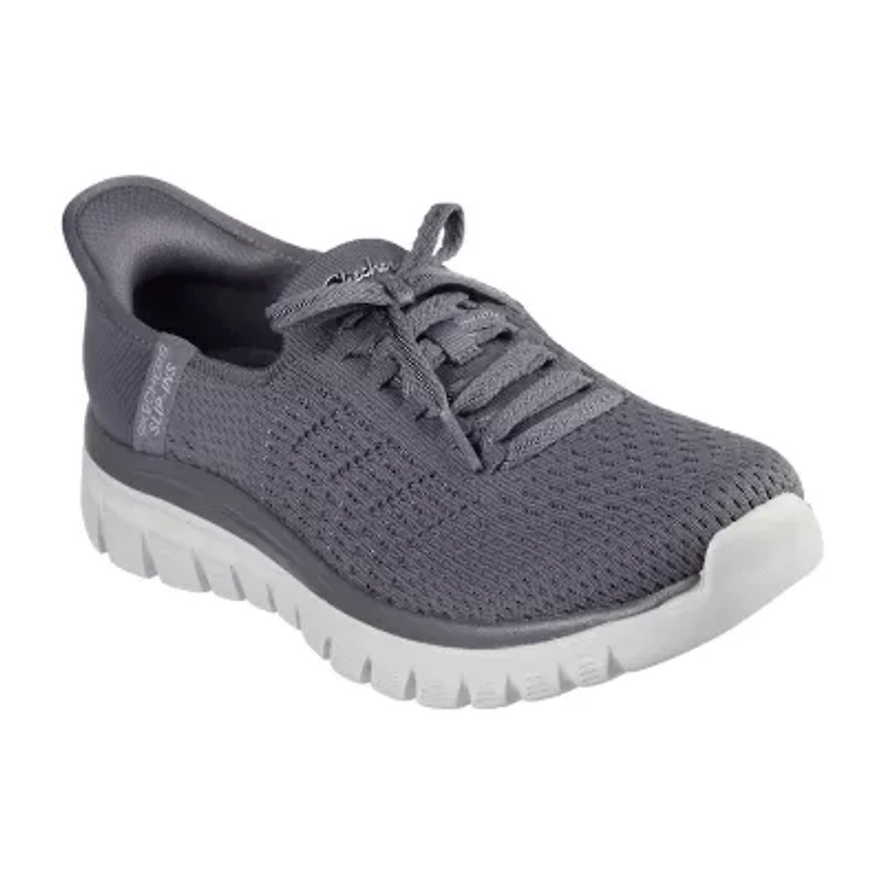 Skechers Hands Free Slip-Ins Graceful First Blush Womens Slip-On Walking Shoes