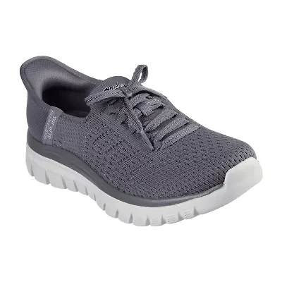 Skechers Hands Free Slip-Ins Graceful First Blush Womens Slip-On Walking Shoes