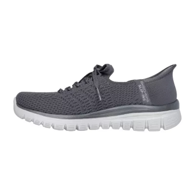 Skechers Hands Free Slip-Ins Graceful First Blush Womens Slip-On Walking Shoes