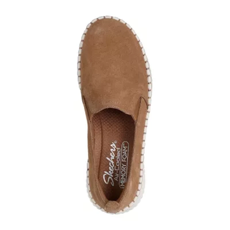 Skechers Wilshire Blvd Womens Round Closed Toe Slip-On Shoe