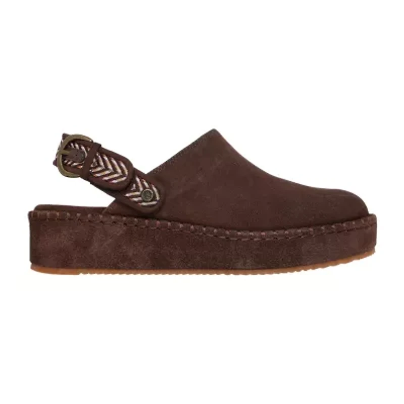 Skechers Bobs Rosey Rise Casual Womens Almond Closed Toe Clogs