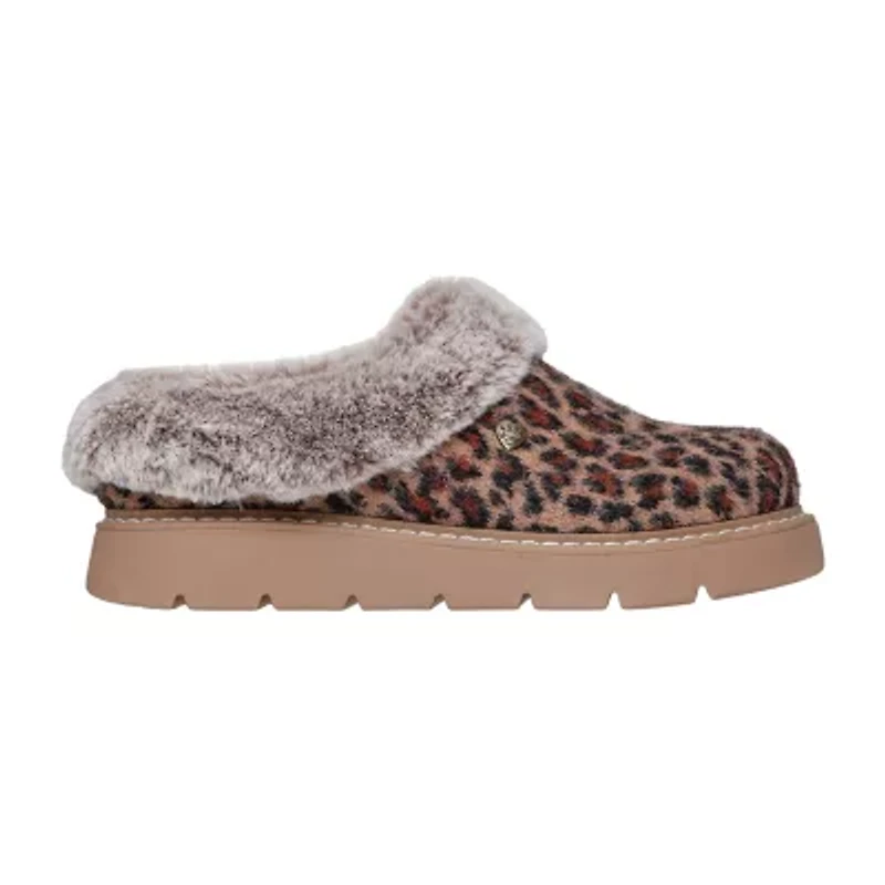 Skechers Bobs Keepsakes Lite Snug Spotz Womens Memory Foam Slip-On Slippers