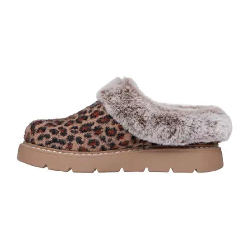 Skechers Bobs Keepsakes Lite Snug Spotz Womens Memory Foam Slip-On Slippers