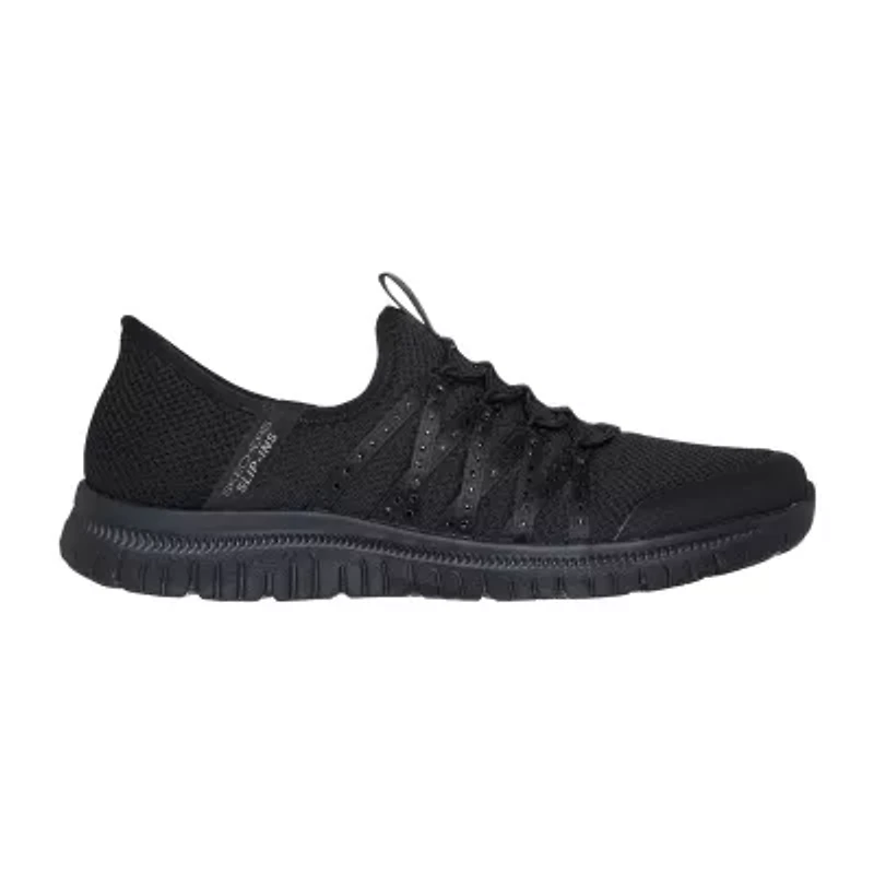 Skechers Hands Free Slip-Ins Virtue Stunner Womens Slip-On Walking Shoes