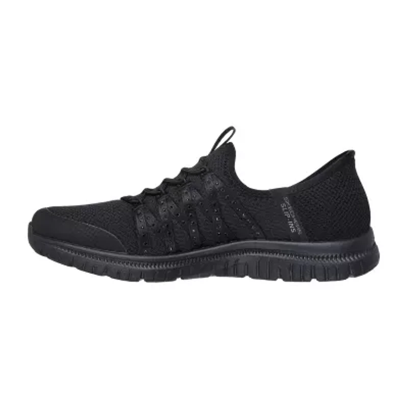 Skechers Hands Free Slip-Ins Virtue Stunner Womens Slip-On Walking Shoes