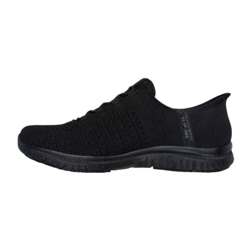 Skechers Hands Free Slip-Ins Virtue Valsea Womens Bike Closed Toe Work Shoes
