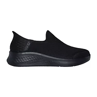 Skechers Hands Free Slip-Ins Skech-Lite Pro Floom Womens Moc Closed Toe Work Shoes