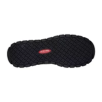 Skechers Womens Jammers Slip Resistant Flat Heel Work Boots