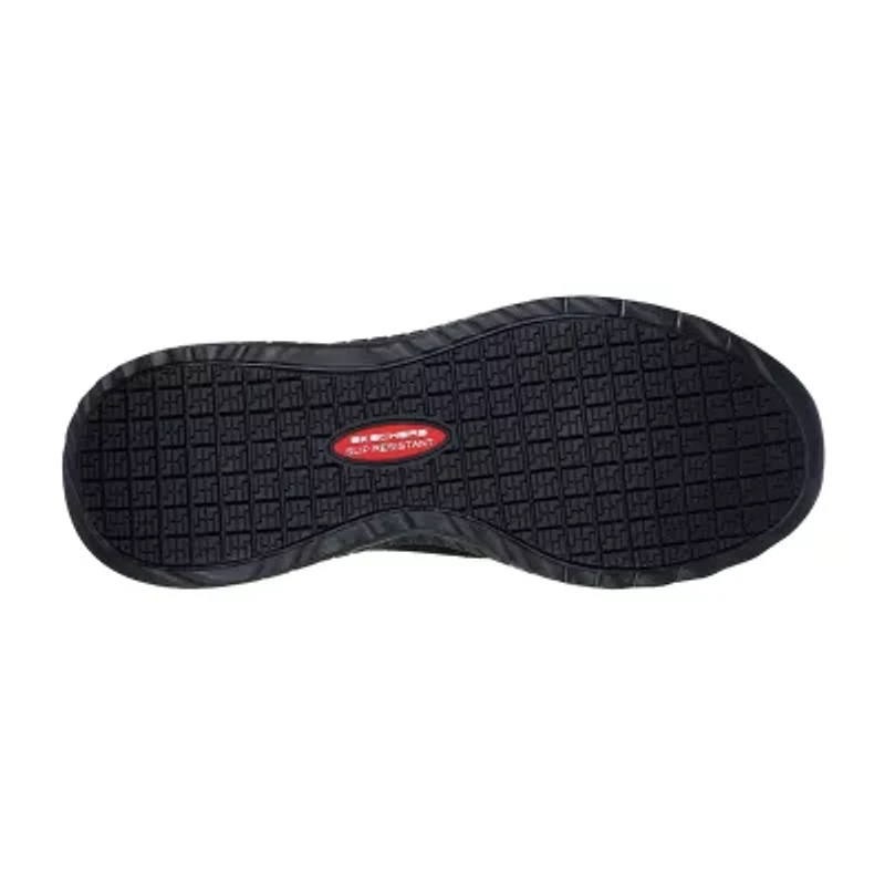 Skechers Hands Free Slip-Ins Squad Chaos Jasul Womens Bike Closed Toe Work Shoes