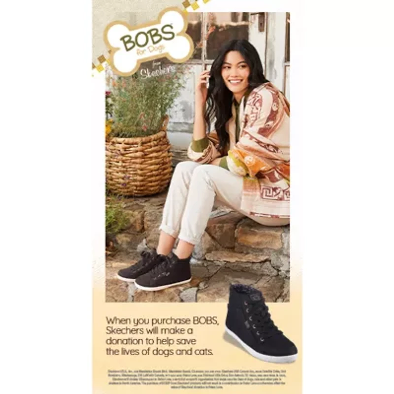 Skechers Bobs Hands Free Slip-Ins Womens Keepsakes Lite Winter Snug Flat Heel Boots