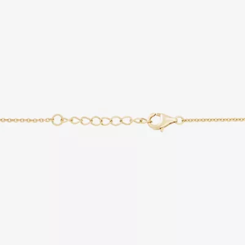 Diamonart Marilyn Monroe Womens 14K Gold Over Silver 6 3/4 Inch Cable Round Chain Bracelet