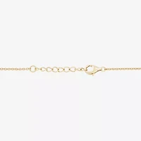 Diamonart Marilyn Monroe Womens 14K Gold Over Silver 6 3/4 Inch Cable Round Chain Bracelet