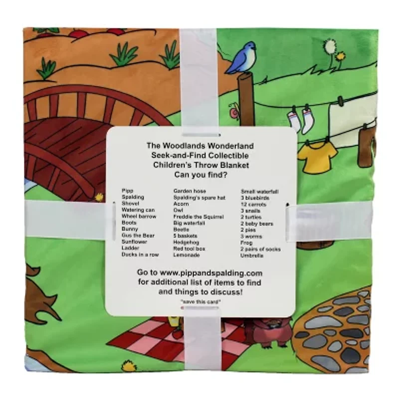 Pipp & Spalding™ Seek And Find Tummy Time Blanket Play Mat