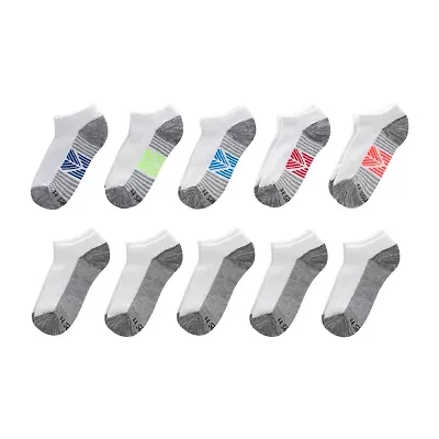 Hanes Little & Big Kid Boys Multi-Pack 10 Pair No Show Socks