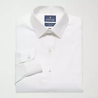 Stafford Magna Ready® Mens Regular Fit Easy-on + Easy-off Sensory Friendly Adaptive Stretch Fabric Wrinkle Free Long Sleeve Dress Shirt