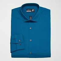J. Ferrar Ultra Comfort Mens Slim Fit Easy Care Stretch Fabric Long Sleeve Dress Shirt