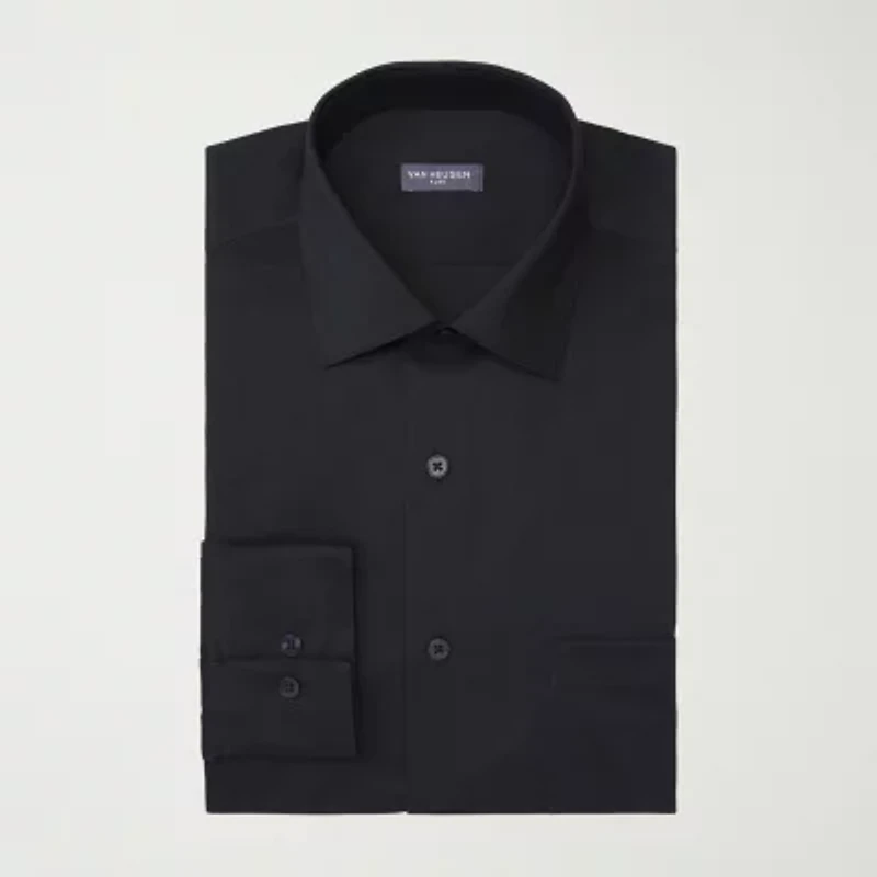 Van Heusen Big and Tall Ultra Flex Mens Regular Fit Wrinkle Free Long Sleeve Dress Shirt