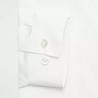 J. Ferrar Ultra Comfort Big and Tall Mens Regular Fit Easy Care Stretch Fabric Long Sleeve Dress Shirt