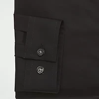 J. Ferrar Ultra Comfort Big and Tall Mens Regular Fit Easy Care Stretch Fabric Long Sleeve Dress Shirt