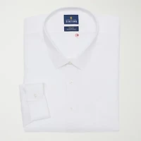 Stafford Smart Tech Mens Big & Tall Regular Fit Easy-on + Easy-off Adaptive Stretch Fabric Wrinkle Free Long Sleeve Dress Shirt