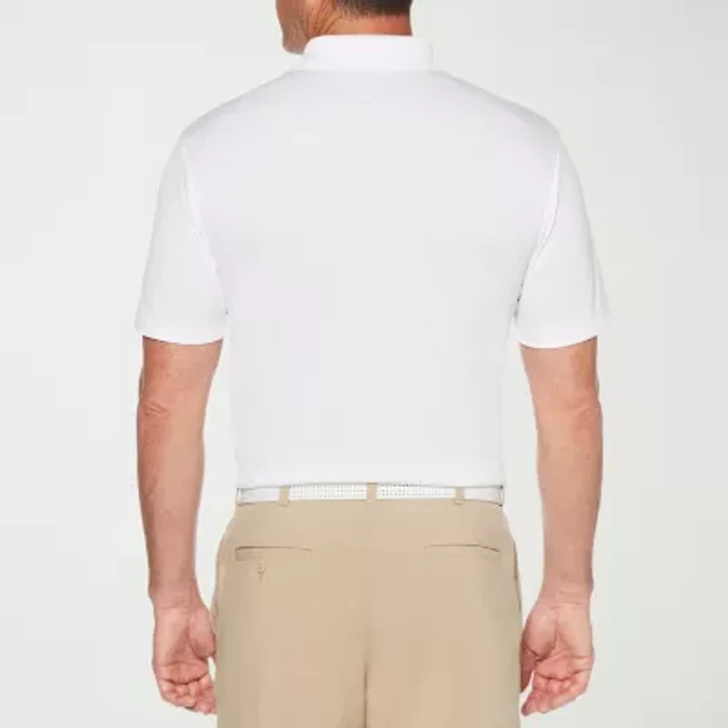 PGA TOUR Airflux Mens Short Sleeve Polo Shirt