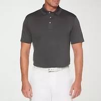 PGA TOUR Airflux Mens Regular Fit Short Sleeve Polo Shirt