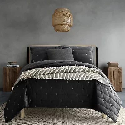 Indigo Road by Egypt Sherrod Travale Luxe Velvet 3-pc. Embroidered Quilt Set