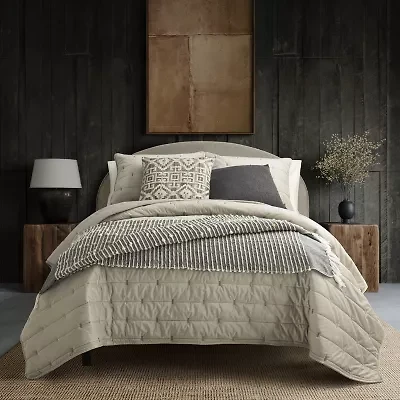 Indigo Road by Egypt Sherrod Travale Luxe Velvet 3-pc. Embroidered Quilt Set