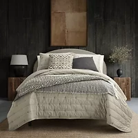 Indigo Road by Egypt Sherrod Travale Luxe Velvet 3-pc. Embroidered Quilt Set