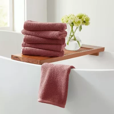 Linery Popcorn 6-pc. Hand Towel