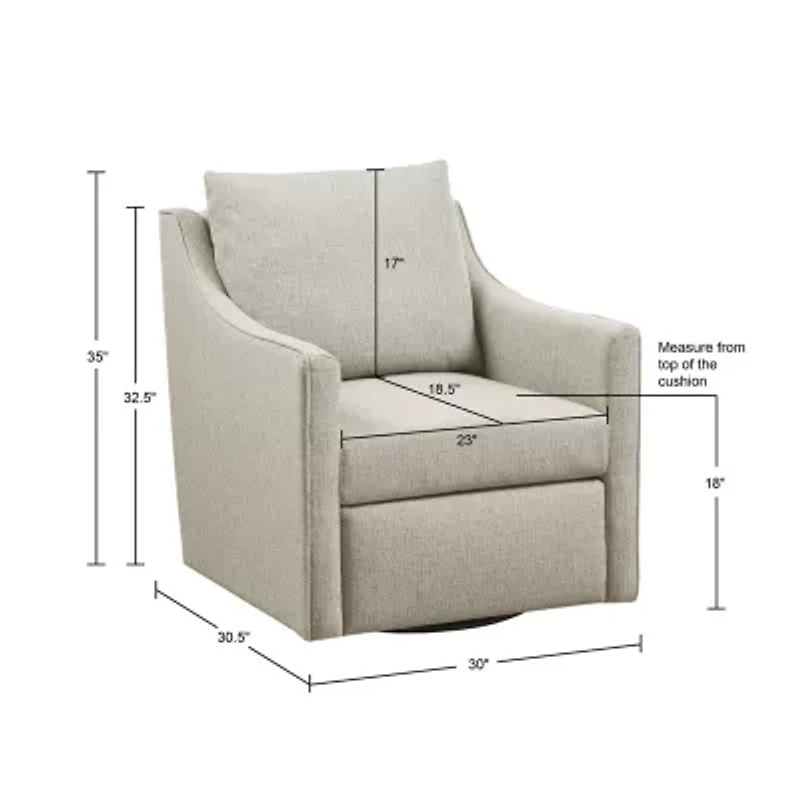 Martha Stewart Christain Upholstered Armchair