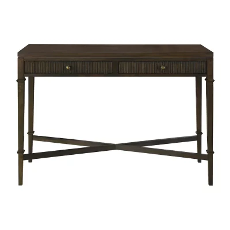 Martha Stewart Kenna Storage 2-Drawer Console Table