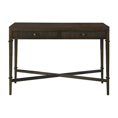 Martha Stewart Kenna Storage 2-Drawer Console Table