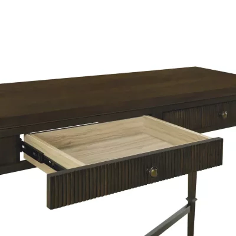 Martha Stewart Kenna Storage 2-Drawer Console Table