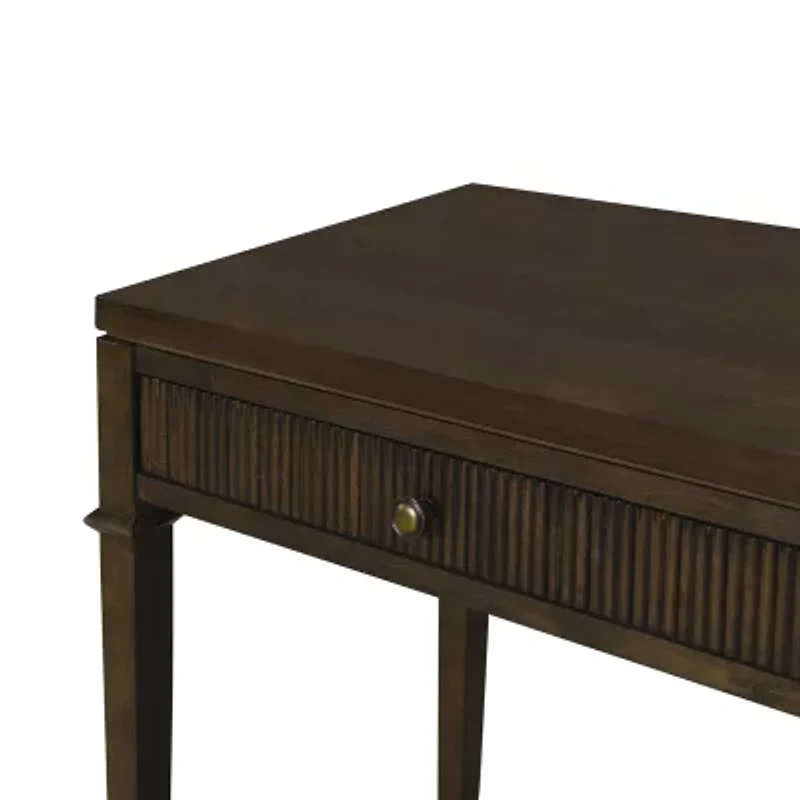 Martha Stewart Kenna Storage 2-Drawer Console Table