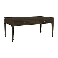 Martha Stewart Kenna Storage 2-Drawer Coffee Table