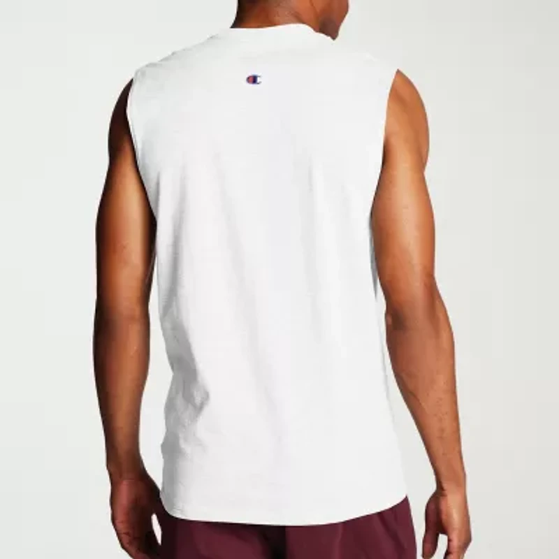 Champion Classic Jersey Mens Crew Neck Sleeveless Muscle T-Shirt