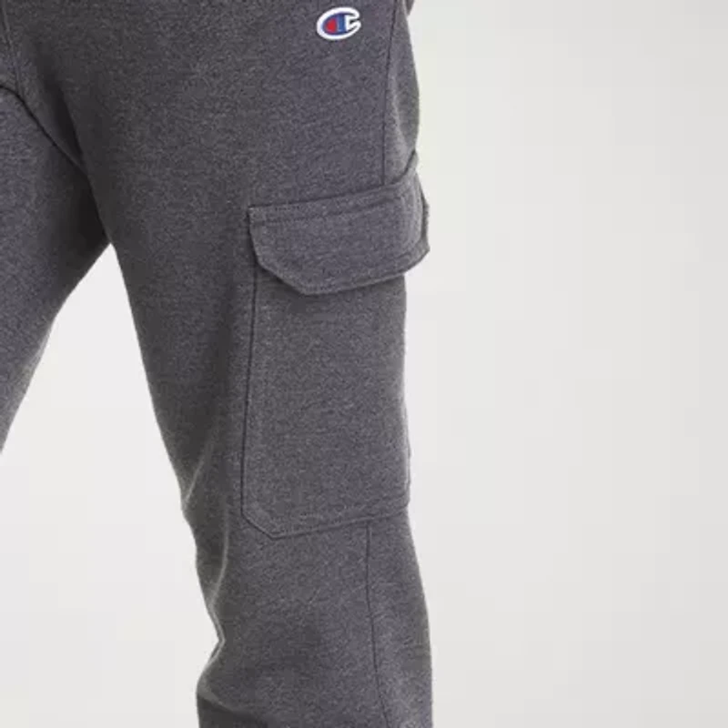Champion Powerblend Fleece Mens Tapered Regular Fit Active Jogger Pant