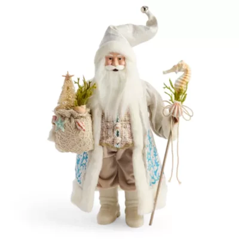 North Pole Trading Co. 18in Sea Christmas Santa Figurine