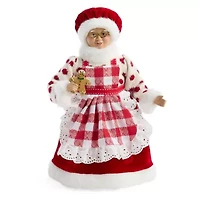 North Pole Trading Co. 12in Mrs Clause Christmas Santa Figurine