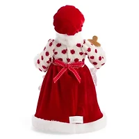 North Pole Trading Co. 12in Mrs Clause African American Christmas Santa Figurine