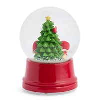 North Pole Trading Co. Dogs Christmas Snow Globe