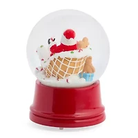 North Pole Trading Co. Sleigh Christmas Snow Globe