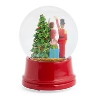 North Pole Trading Co. Ballerina And Nutcracker Christmas Snow Globe