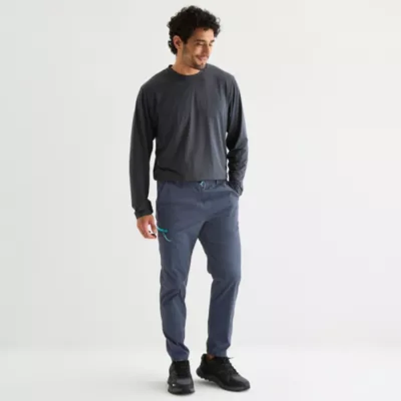 Sierra Pacific Mens Easy-on + Easy-off Regular Fit Active Pull-On Pant