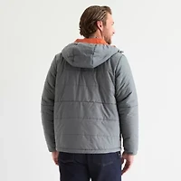 SIERRA PACIFIC Mens Hooded Water Resistant Midweight Puffer Jacket