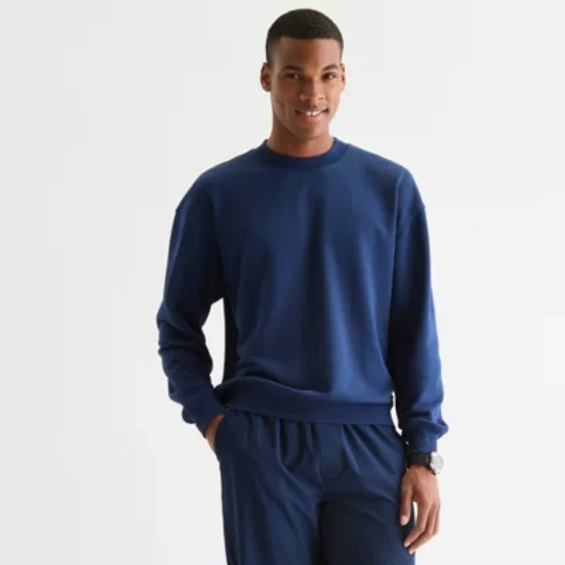 Xersion Mens Crew Neck Long Sleeve Sweatshirt